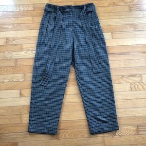 Aritzia Wilfred Tie Front Jallade Pant in wool blend